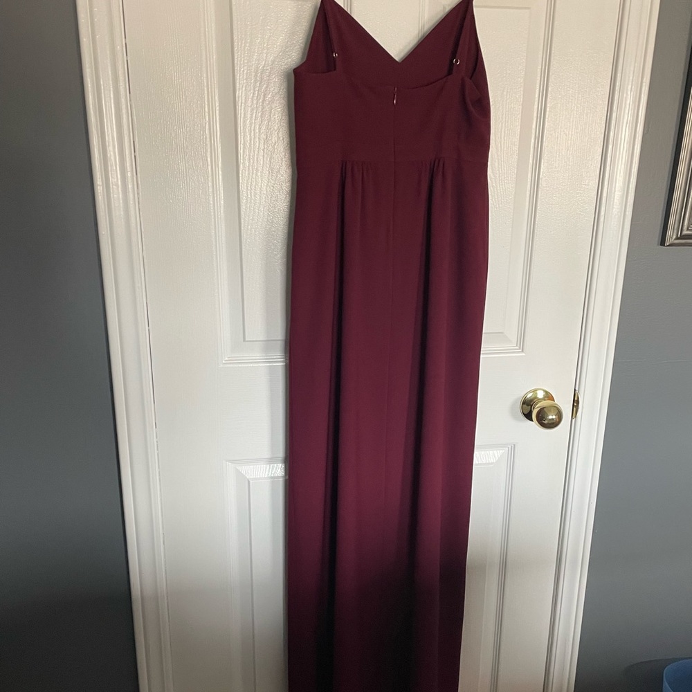 Park & Fifth Valdes dress burgundy - Picture 7 of 7
